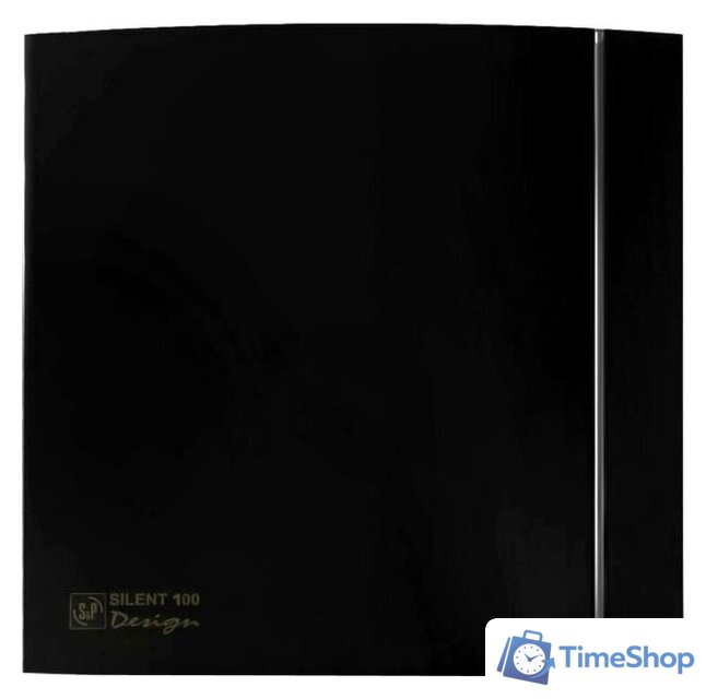 Осевой вентилятор Soler&Palau Silent-100 CHZ Black Design 5210402300-434600 - Изображение №1 — Интернет-магазин Time-Shop
