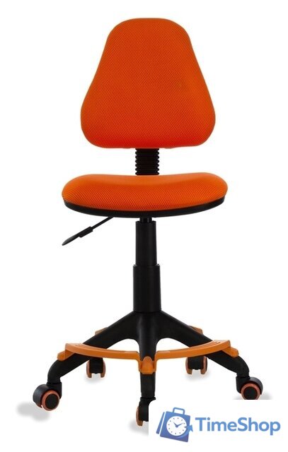 Компьютерное кресло Бюрократ KD-4-F/TW-96-1 (оранжевый) - Изображение №2 — Интернет-магазин Time-Shop