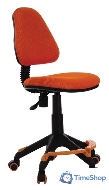 Компьютерное кресло Бюрократ KD-4-F/TW-96-1 (оранжевый) - Изображение №1 — Интернет-магазин Time-Shop