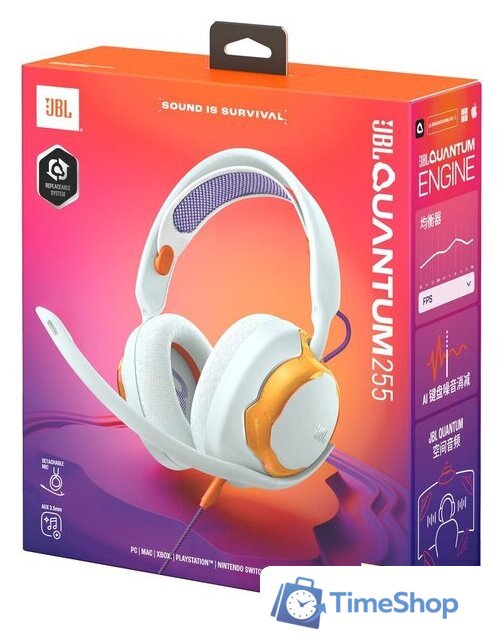 Наушники JBL Quantum 250 (бирюзовый) - Изображение №9 — Интернет-магазин Time-Shop