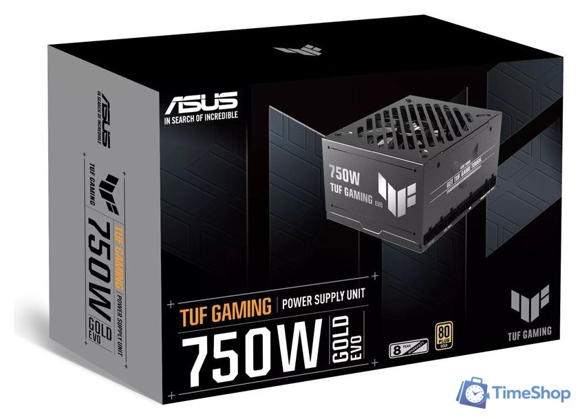 Блок питания ASUS TUF Gaming 750W Gold Evo TUF-GAMING-750G-EVO - Изображение №9 — Интернет-магазин Time-Shop