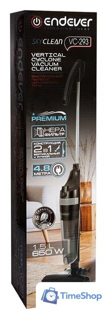 Пылесос Endever VC-293 - Изображение №5 — Интернет-магазин Time-Shop