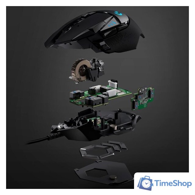 Игровая мышь Logitech G502 Hero - Изображение №3 — Интернет-магазин Time-Shop