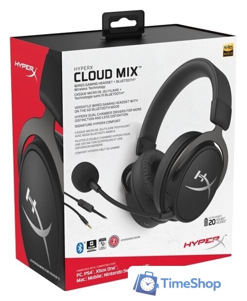 Наушники HyperX Cloud Mix (черный) - Изображение №7 — Интернет-магазин Time-Shop