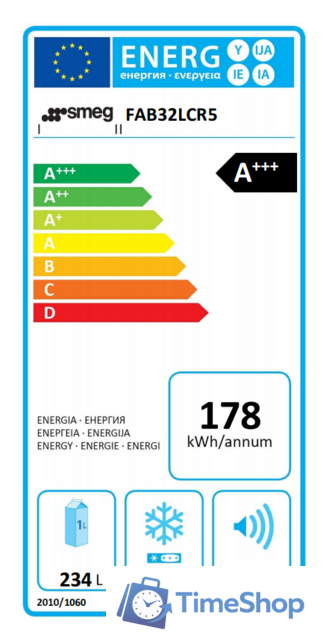 Холодильник Smeg FAB32LCR5 - Изображение №3 — Интернет-магазин Time-Shop