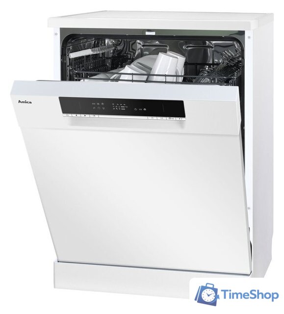 Отдельностоящая посудомоечная машина Amica MDFM63E6qW - Изображение №3 — Интернет-магазин Time-Shop
