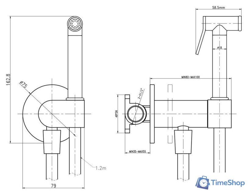 Унитаз подвесной Lauter Sulzdorf + Breez 21GN7072BM (белый с микролифтом) - Изображение №24 — Интернет-магазин Time-Shop