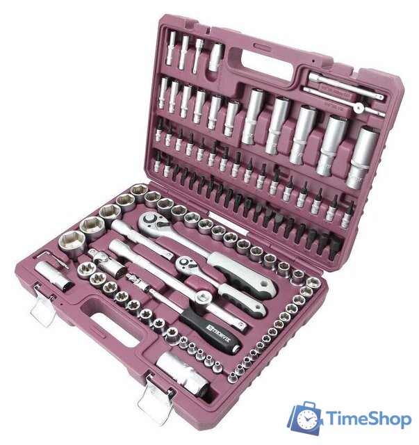 Универсальный набор инструментов Thorvik TS108 (108 предметов) - Изображение №3 — Интернет-магазин Time-Shop