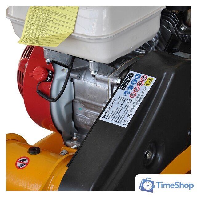 Виброплита Skiper C60L-WM LC160F (колеса, мат) - Изображение №4 — Интернет-магазин Time-Shop