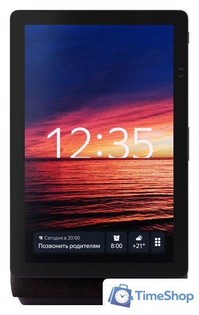 Колонка с умным дисплеем Яндекс Станция Дуо Макс (красный) - Изображение №2 — Интернет-магазин Time-Shop