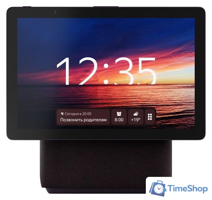 Колонка с умным дисплеем Яндекс Станция Дуо Макс (красный) - Изображение №1 — Интернет-магазин Time-Shop