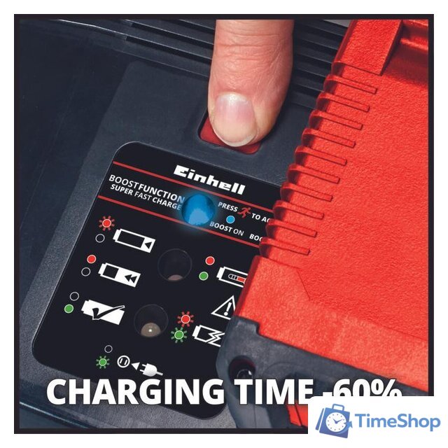 Зарядное устройство Einhell Power-X-Boostcharger 8 A 4512155 (18В) - Изображение №7 — Интернет-магазин Time-Shop
