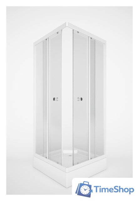 Душевой уголок Метакам Universal 90x90 KKS_011749 (прозрачное стекло) - Изображение №3 — Интернет-магазин Time-Shop