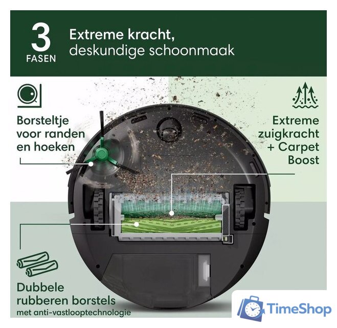 Робот-пылесос iRobot Roomba Max 705 Vac Robot + AutoEmpty Dock (черный) - Изображение №3 — Интернет-магазин Time-Shop