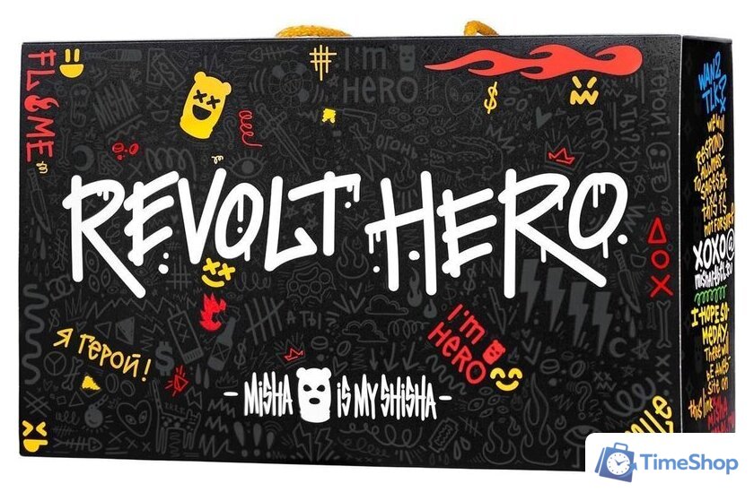 Кальян без колбы Misha Revolt Hero Flame - Изображение №3 — Интернет-магазин Time-Shop