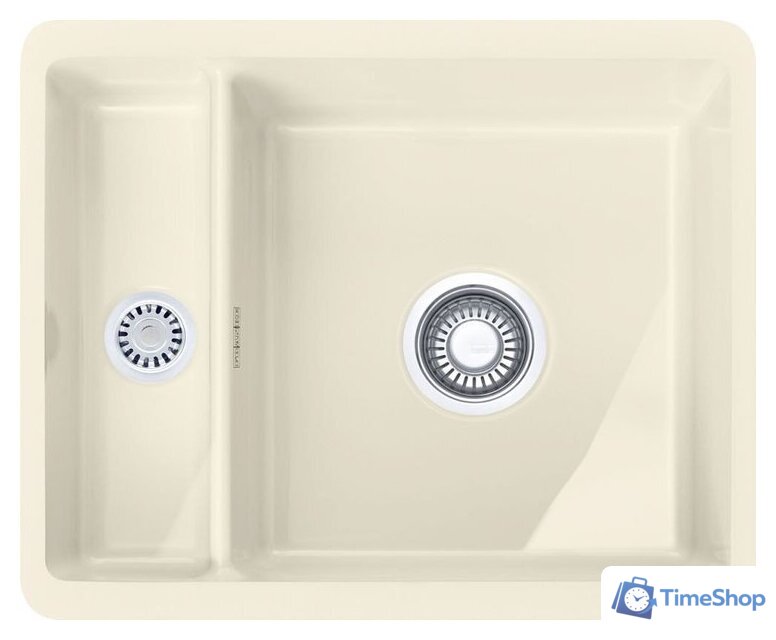 Кухонная мойка Franke Kubus KBK 160-38-12 126.0380.011 (магнолия) - Изображение №1 — Интернет-магазин Time-Shop