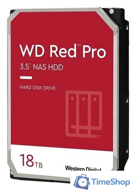 Жесткий диск WD Red Pro 18TB WD181KFGX - Изображение №1 — Интернет-магазин Time-Shop