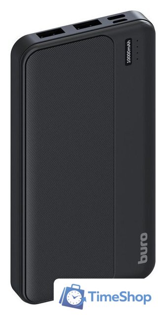 Внешний аккумулятор Buro BPF10A 10000mAh (черный) - Изображение №2 — Интернет-магазин Time-Shop