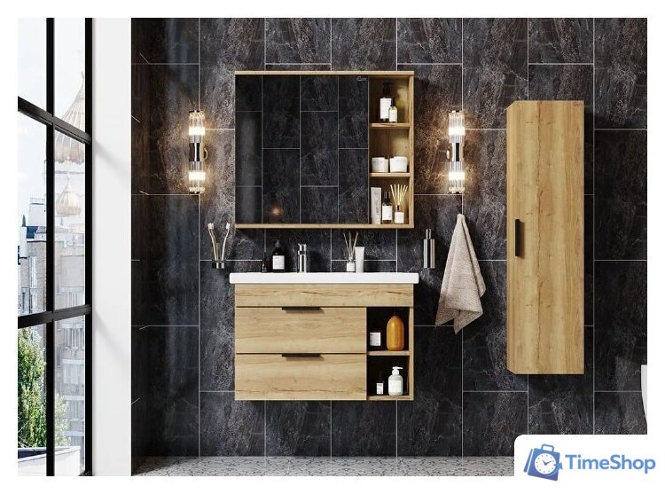  Onika Тумба с умывальником Легран 80.13 108047 + Фостер-80 - Изображение №2 — Интернет-магазин Time-Shop