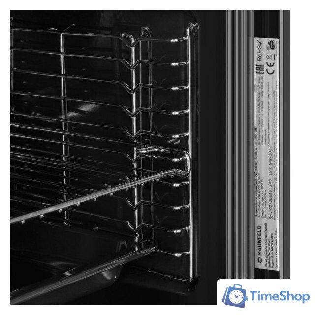 Электрический духовой шкаф MAUNFELD MEOC708PB2 - Изображение №11 — Интернет-магазин Time-Shop