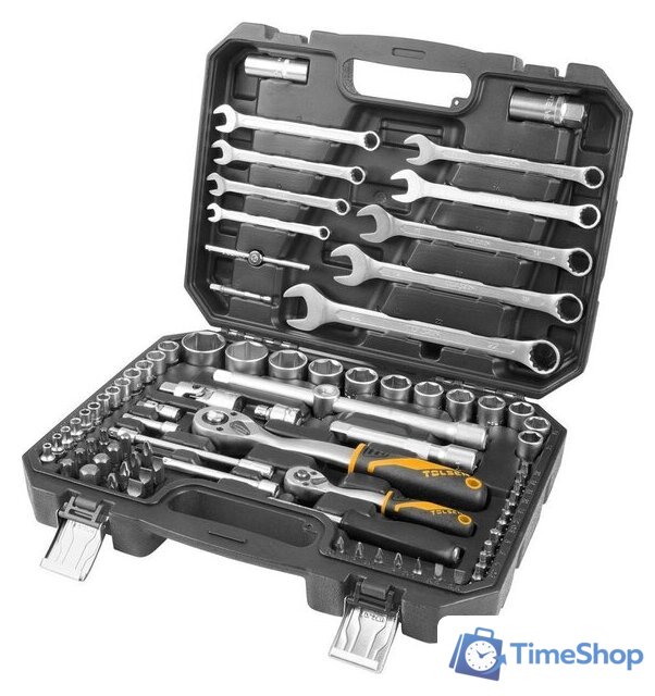 Универсальный набор инструментов Tolsen TT15143 (82 предмета) - Изображение №2 — Интернет-магазин Time-Shop