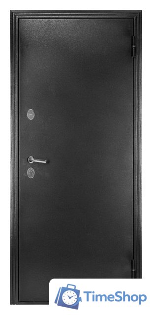 Металлическая дверь Guard Термо MG75 87х205 правая (черное серебро/серый) - Изображение №2 — Интернет-магазин Time-Shop