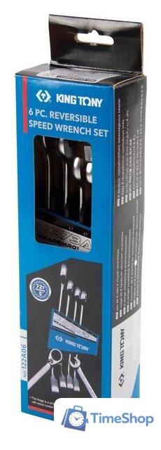 Набор ключей King Tony 122A06MR01 (6 предметов) - Изображение №4 — Интернет-магазин Time-Shop