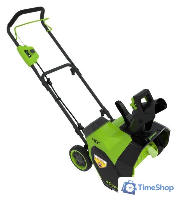 Снегоуборщик Greenworks G40ST40 2603607 (без АКБ) - Изображение №5 — Интернет-магазин Time-Shop