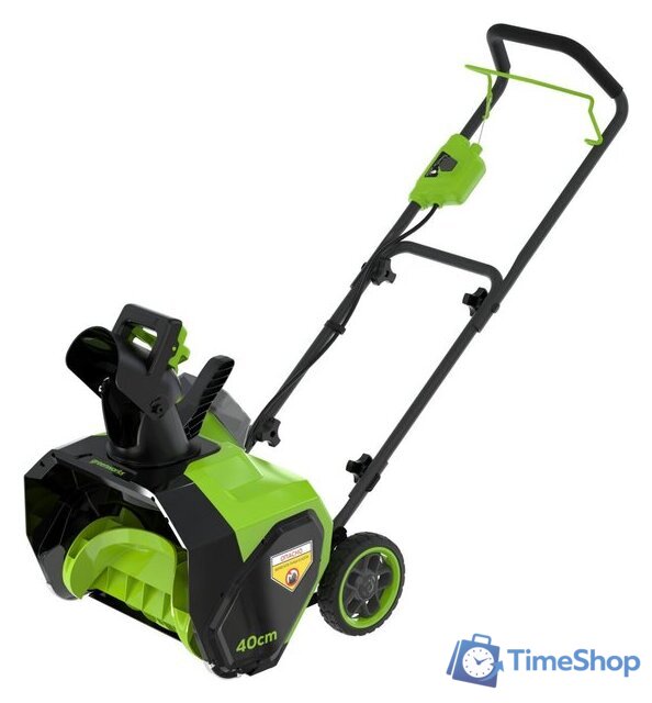Снегоуборщик Greenworks G40ST40 2603607 (без АКБ) - Изображение №2 — Интернет-магазин Time-Shop