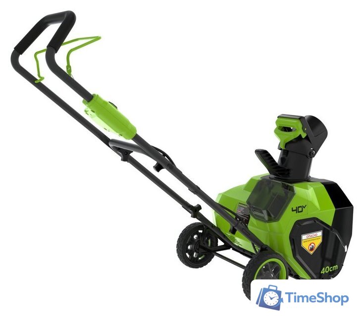 Снегоуборщик Greenworks G40ST40 2603607 (без АКБ) - Изображение №8 — Интернет-магазин Time-Shop