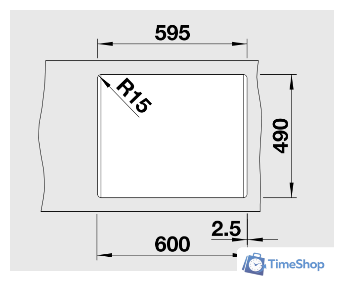 Кухонная мойка Blanco Pleon 6 (кофе) [521688] - Изображение №3 — Интернет-магазин Time-Shop