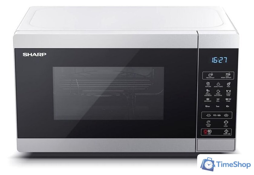 Микроволновая печь Sharp YC-MG02E-S - Изображение №2 — Интернет-магазин Time-Shop