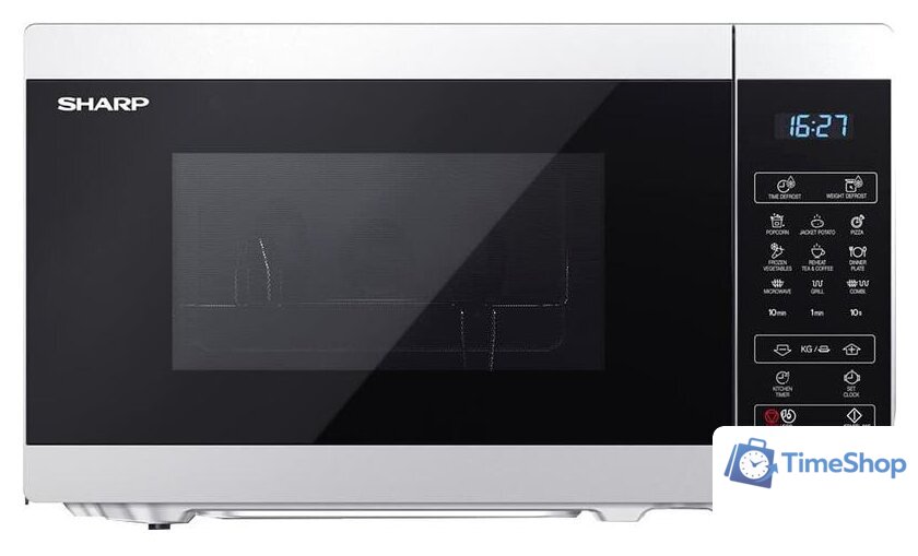 Микроволновая печь Sharp YC-MG02E-S - Изображение №1 — Интернет-магазин Time-Shop