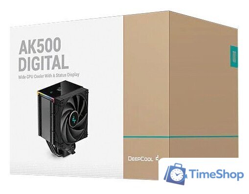 Кулер для процессора DeepCool AK500 Digital R-AK500-BKADMN-G - Изображение №6 — Интернет-магазин Time-Shop