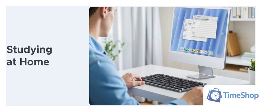 Клавиатура Ugreen K551 (серебристый/черный) - Изображение №3 — Интернет-магазин Time-Shop