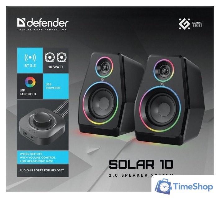 Акустика Defender Solar 10 - Изображение №14 — Интернет-магазин Time-Shop