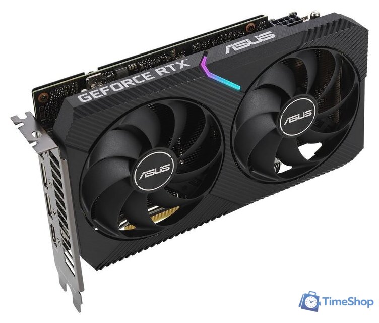 Видеокарта ASUS Dual GeForce RTX 3060 V2 OC 12GB GDDR6 DUAL-RTX3060-O12G-V2 - Изображение №3 — Интернет-магазин Time-Shop