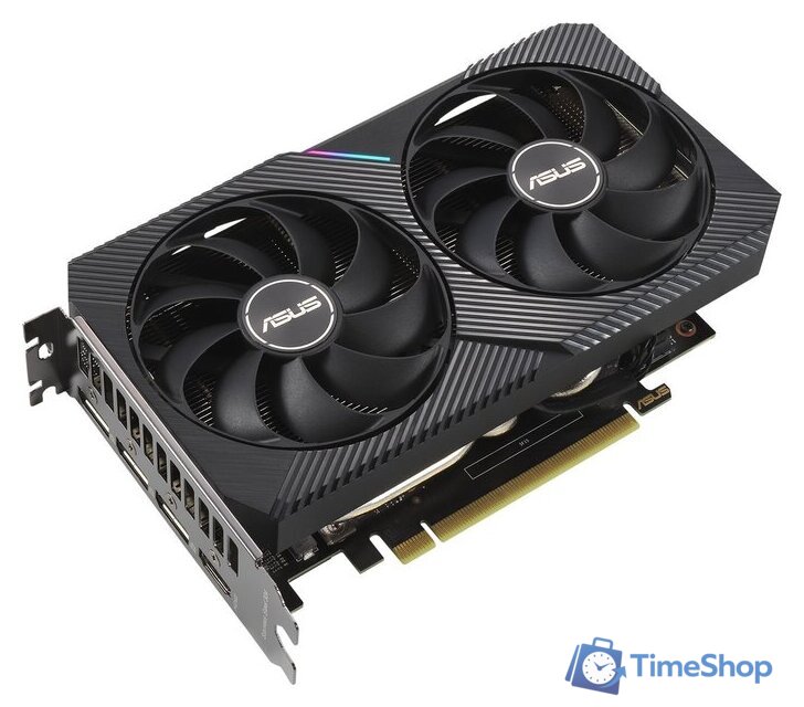 Видеокарта ASUS Dual GeForce RTX 3060 V2 OC 12GB GDDR6 DUAL-RTX3060-O12G-V2 - Изображение №4 — Интернет-магазин Time-Shop