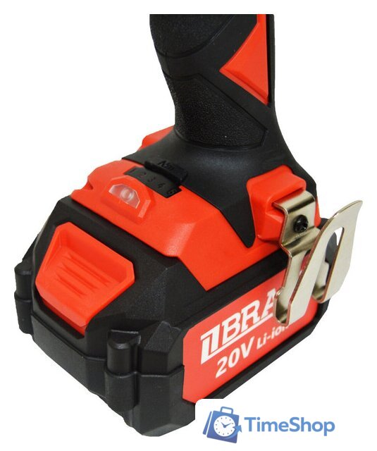 Гайковерт Brait BCIW20-4-400PU Pro 21.01.205.101 (с 1-им АКБ, кейс) - Изображение №6 — Интернет-магазин Time-Shop