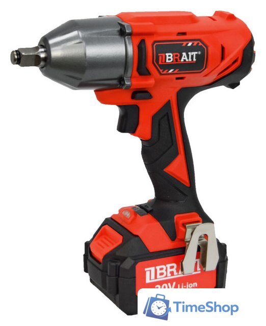 Гайковерт Brait BCIW20-4-400PU Pro 21.01.205.101 (с 1-им АКБ, кейс) - Изображение №2 — Интернет-магазин Time-Shop
