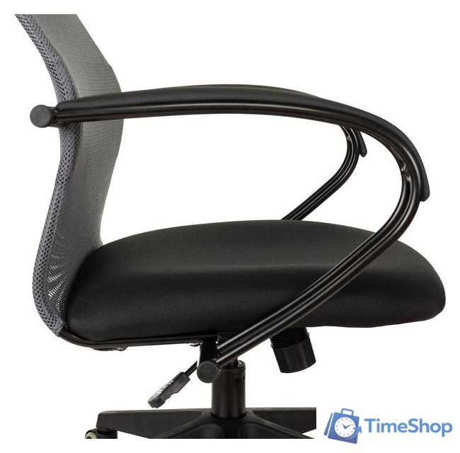 Офисное кресло Бюрократ CH-607 (темно-серый TW-04/черный Neo Black) - Изображение №17 — Интернет-магазин Time-Shop