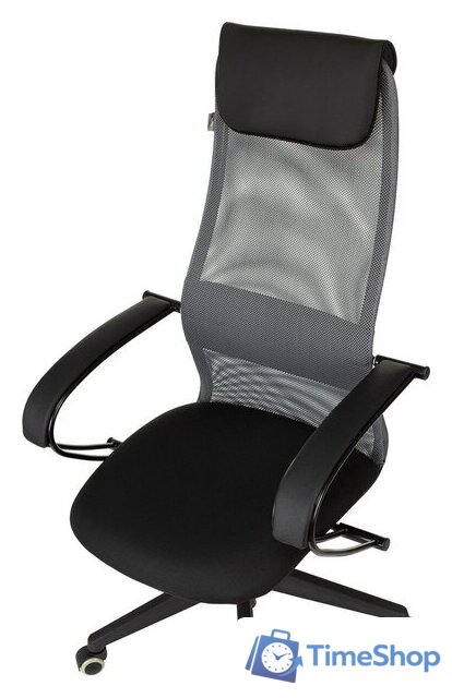 Офисное кресло Бюрократ CH-607 (темно-серый TW-04/черный Neo Black) - Изображение №16 — Интернет-магазин Time-Shop