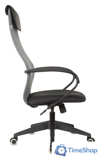 Офисное кресло Бюрократ CH-607 (темно-серый TW-04/черный Neo Black) - Изображение №12 — Интернет-магазин Time-Shop