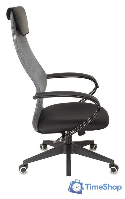 Офисное кресло Бюрократ CH-607 (темно-серый TW-04/черный Neo Black) - Изображение №14 — Интернет-магазин Time-Shop