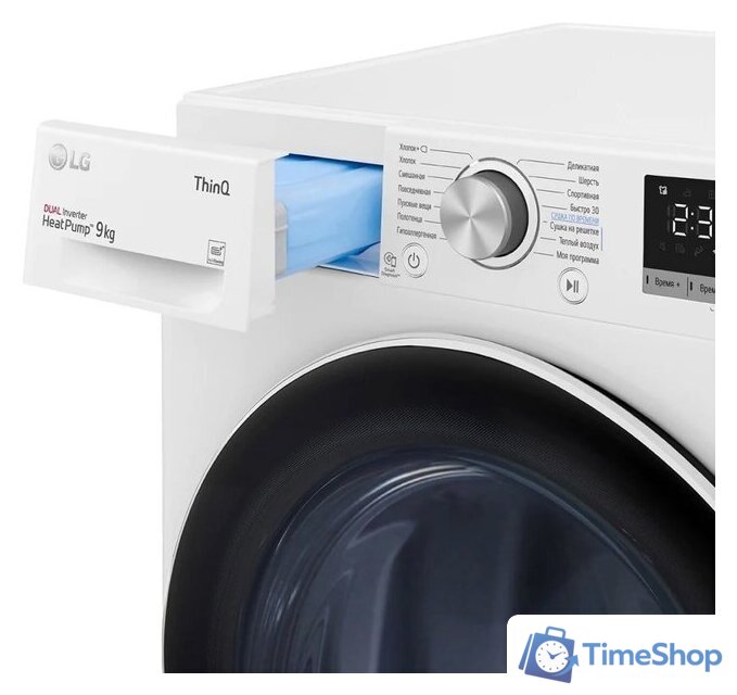 Сушильная машина LG DC90V5V0W - Изображение №5 — Интернет-магазин Time-Shop