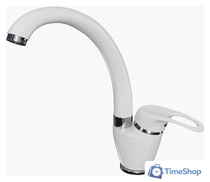 Смеситель Polygran Денеб (белый хлопок 36) - Изображение №1 — Интернет-магазин Time-Shop