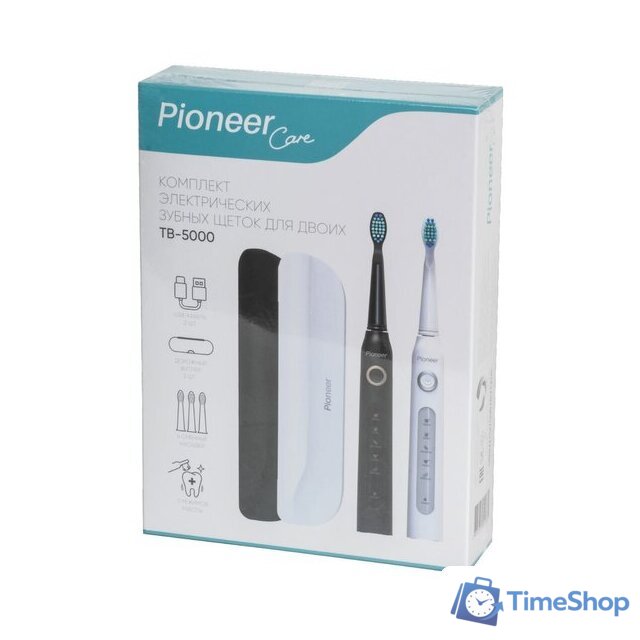 Комплект зубных щеток Pioneer TB-5000 - Изображение №8 — Интернет-магазин Time-Shop
