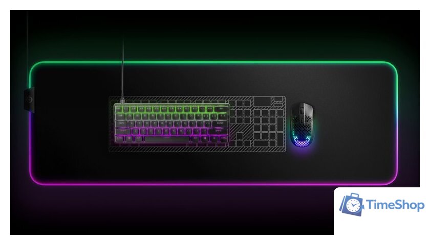 Клавиатура SteelSeries Apex Pro Mini (нет кириллицы) - Изображение №3 — Интернет-магазин Time-Shop