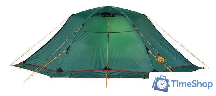 Треккинговая палатка AlexikA Rondo 4 Plus (зеленый) - Изображение №5 — Интернет-магазин Time-Shop