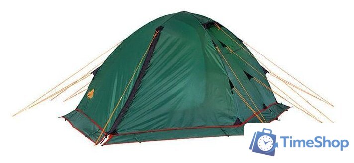Треккинговая палатка AlexikA Rondo 4 Plus (зеленый) - Изображение №2 — Интернет-магазин Time-Shop
